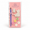 Cat & Flowers Paint-Your-Own Plaster Kit by Claire's Creatives
