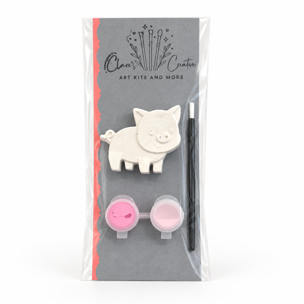Pig Paint-Your-Own Plaster Kit by Claire's Creatives