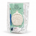 Snowy Village Ornament Paint-Your-Own Kit by Claire's Creatives