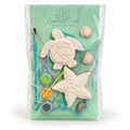 Turtle & Starfish Paint-Your-Own Plaster Kit by Claire's Creatives